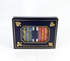 Swisscard Plastik İskambil - Oyun Kartı Destesi Model:2