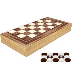 Yenigün Klasik Tavla Amerikan Cevizi Büyük Boy