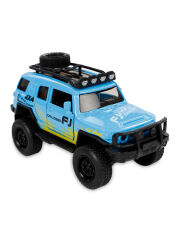 Çek Bırak Metal Off-Road Jeep Araba Mavi