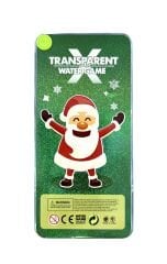 Hediyelik Sulu Halka Geçirme Oyuncağı - Noel Baba ve Kutup Ayısı Figürlü