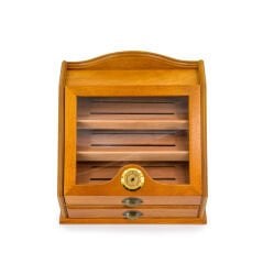 FireBird Puro Humidoru - Klasik Puro Saklama Kutusu Cam Kapaklı