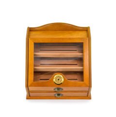 FireBird Puro Humidoru - Klasik Puro Saklama Kutusu Cam Kapaklı