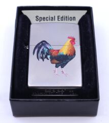 Zippo Colorful Rooster Dizayn Çakmak