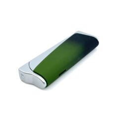 Tek Torch Jet Alev Çakmak - Mat Krom/Yeşil