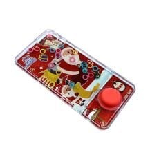 Hediyelik Sulu Halka Geçirme Oyuncağı - Noel Baba ve Kardan Adam Figürlü