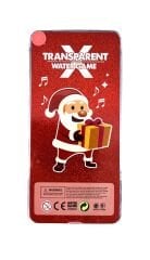 Hediyelik Sulu Halka Geçirme Oyuncağı - Noel Baba ve Kardan Adam Figürlü