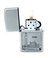 Zippo Siena Piazza Del Campo Dizayn Çakmak