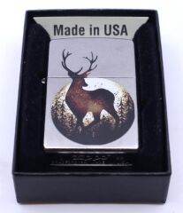Zippo Deer In Forest Dizayn Çakmak