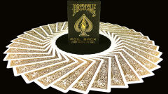 Bicycle® Metalluxe Foil Back Gold Oyun İskambil Kartı