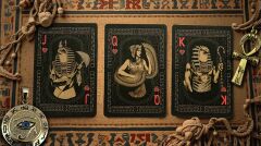 Egypt Mythology Black Edition (Pharaoh Dark Gray) Oyun İskambil Kartı