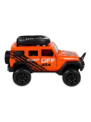 Çek Bırak Metal Off-Road Jeep Araba Turuncu