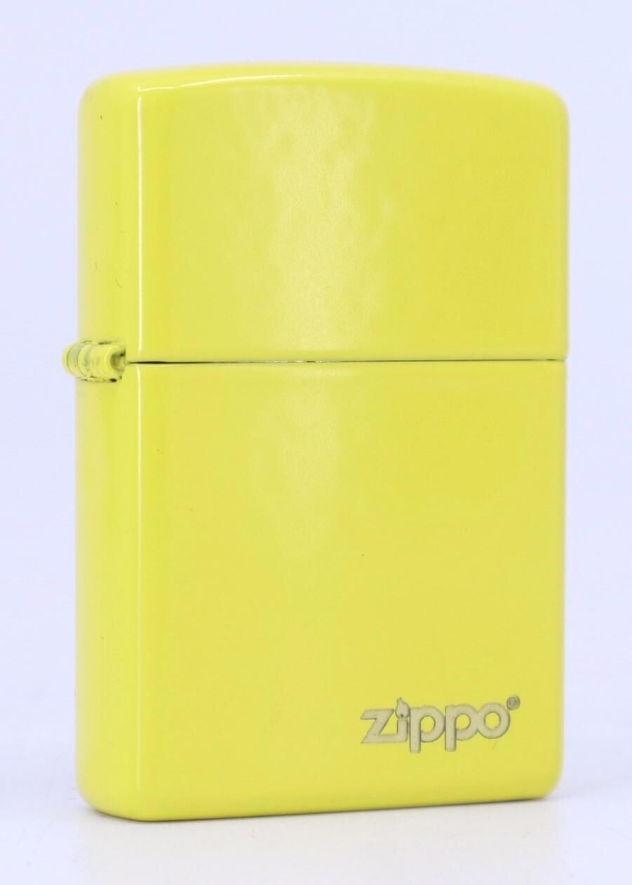 Zippo Yellow Logo Dizayn Çakmak