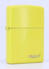 Zippo Yellow Logo Dizayn Çakmak