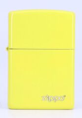 Zippo Yellow Logo Dizayn Çakmak