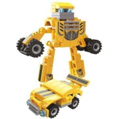 Arabaya Dönüşen Robot Blok Oyuncak Bricks - Block Warrior Hornet