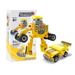 Arabaya Dönüşen Robot Blok Oyuncak Bricks - Block Warrior Hornet