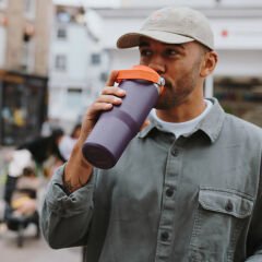 Stanley The IceFlow Flip Straw Pipetli Termos Bardak 0,89 LT (30 OZ) - Plum