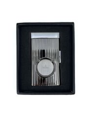 Firebird Lüks Metal Yay Mekanizmalı Puro Kesici (Özel Kutusunda) - Füme