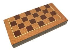 Star Antik Meşe Tavla - Büyük Boy