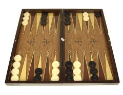 Star Antik Meşe Tavla - Büyük Boy