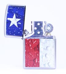Zippo Texas Flag Dizayn Çakmak