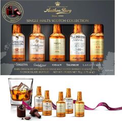 Anthon Berg 5 Single Malts Scotch Koleksiyonu Çikolata 78g