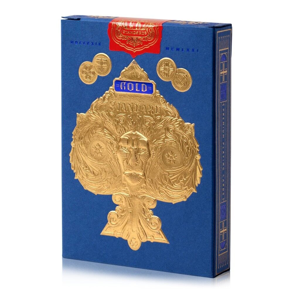 Art of Play Standards Gold - Sapphire Edition İskambil Oyun Kartı