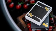 Cherry Casino House Deck (Monte Carlo Black and Gold) Oyun İskambil Kartı