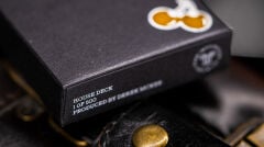 Cherry Casino House Deck (Monte Carlo Black and Gold) Oyun İskambil Kartı