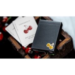 Cherry Casino House Deck (Monte Carlo Black and Gold) Oyun İskambil Kartı