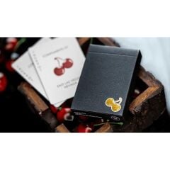 Cherry Casino House Deck (Monte Carlo Black and Gold) Oyun İskambil Kartı