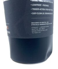 Stanley 0.47L Classic Trigger-Action Travel Mug - Matte Black OUTLET ÜRÜN