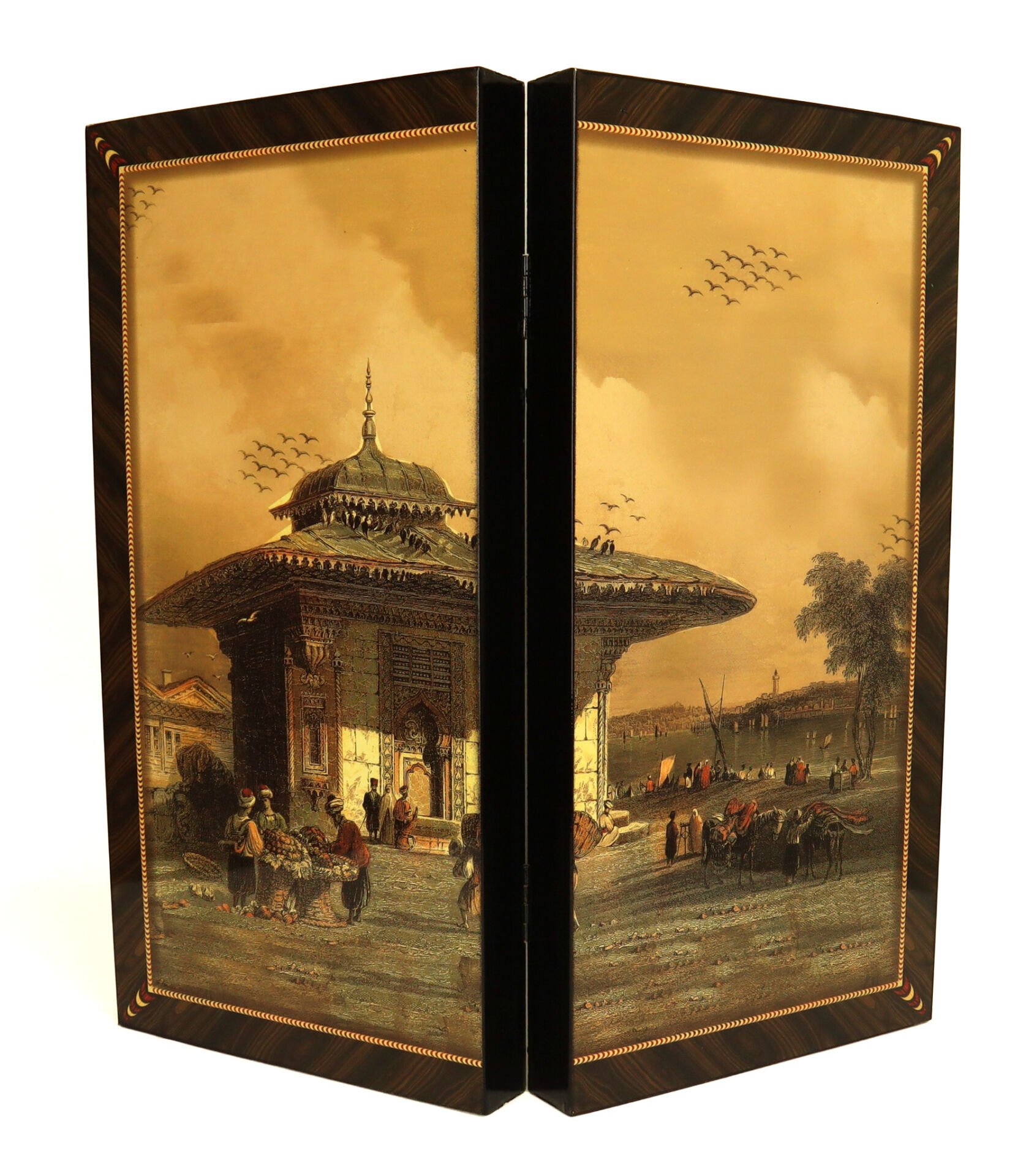 Yenigün Üsküdar Üçüncü Ahmet Çeşmesi Resimli Tavla