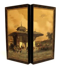 Yenigün Üsküdar Üçüncü Ahmet Çeşmesi Resimli Tavla