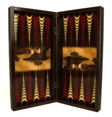 Yenigün Üsküdar Üçüncü Ahmet Çeşmesi Resimli Tavla