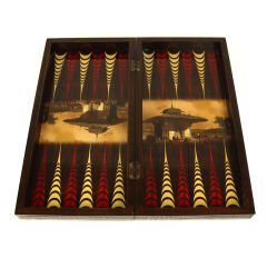 Yenigün Üsküdar Üçüncü Ahmet Çeşmesi Resimli Tavla