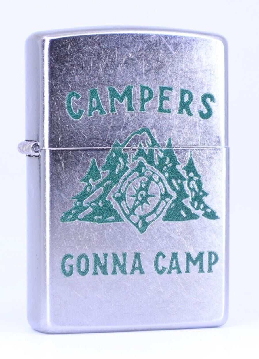 Zippo Campers Gonna Camp Dizayn Çakmak
