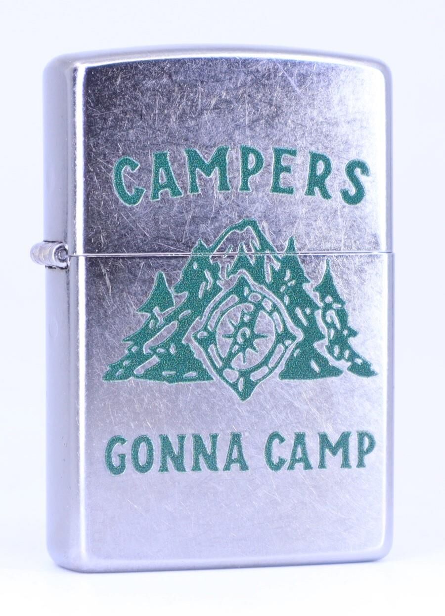 Zippo Campers Gonna Camp Dizayn Çakmak