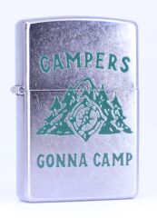 Zippo Campers Gonna Camp Dizayn Çakmak