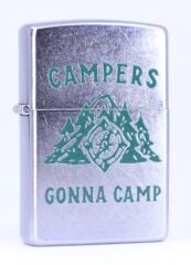 Zippo Campers Gonna Camp Dizayn Çakmak