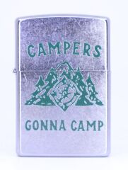 Zippo Campers Gonna Camp Dizayn Çakmak
