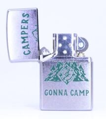 Zippo Campers Gonna Camp Dizayn Çakmak