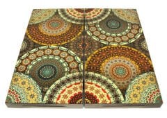 Eser Elegans Mozaik Desen Tavla - Büyük Boy