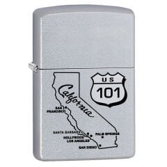 Zippo California Route 101 Dizayn Çakmak