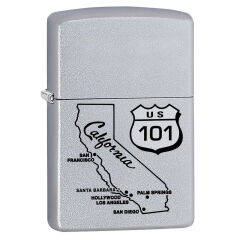 Zippo California Route 101 Dizayn Çakmak