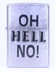 Zippo Oh Hell No Dizayn Çakmak