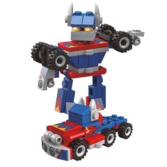 Arabaya Dönüşen Robot Blok Oyuncak Bricks - Block Warrior Pillar