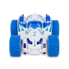 360 Derece Dönebilen Sürtmeli Akrobasi Arabası/Stunt Car - Mavi