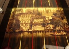 Yenigün Artwork Tavla Yeniköy Yalılar Baskılı - Büyük Tavla