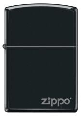 Zippo Logo Black Matte Dizayn Çakmak